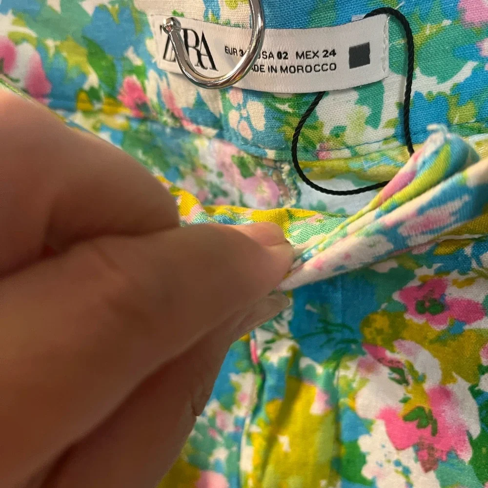 Zara linen blend